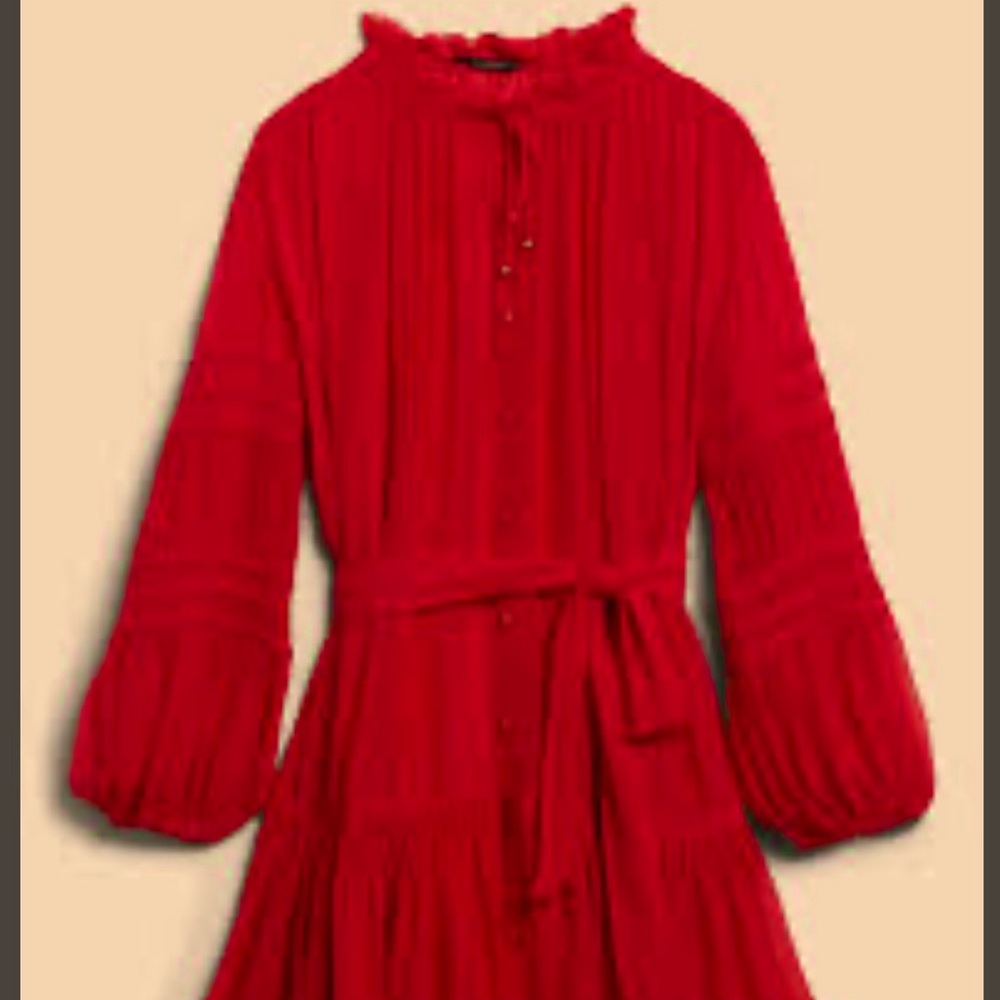 Banana Republic Red Dress